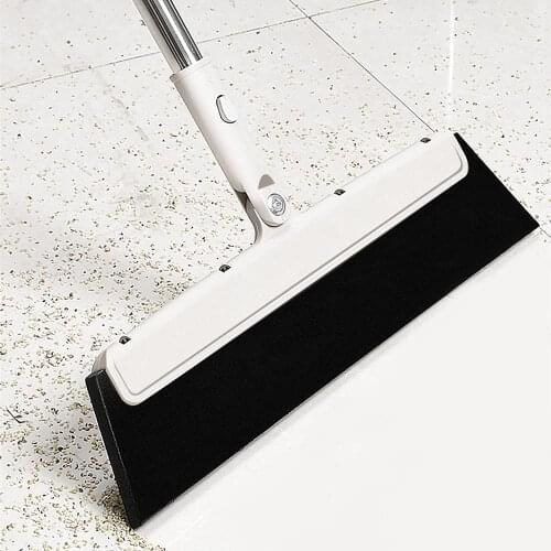 EVA Magic Broom Non-sticky Floor Wiper Multifunctional Clean Tools Telescopic Hand Push Sweeper Squeegee for Floor Cleaning