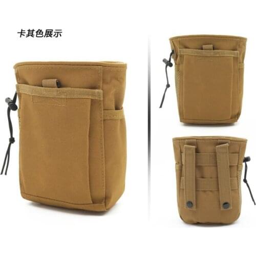 Outdoor sports function tactical bag small hanging bag accessory portable tactical waist bag Molle small recycling bag
