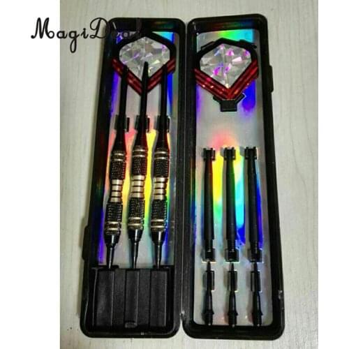 MagiDeal Durable Darts Box - Dart Accessories Shafts Carry Case with Point Protector/Dart Holder