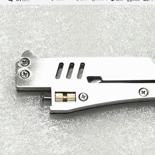 Mini stainless steel toys Decompress creative toothpick toy Wire bowstring Rubber toy