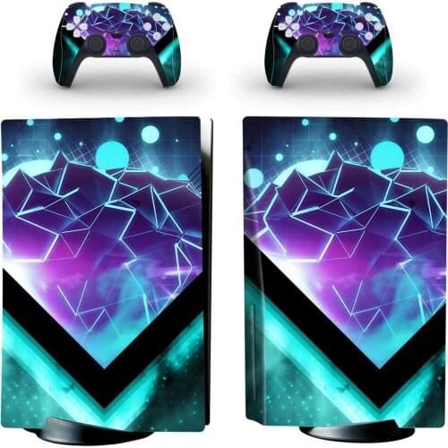 Science PS5 Standard Disc Edition Skin Sticker Decal Cover for PlayStation 5 Console & Controller PS5 Skin Sticker Vinyl