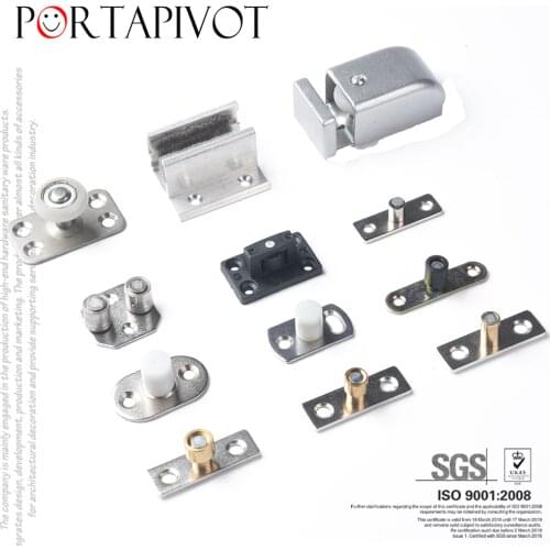 Door Roller Guide Premium Plastic Bottom Floor Guide Wall Mounted Sliding Barn Door Hardware with Screws Door Hardware Tool