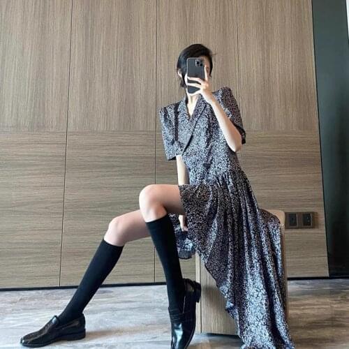 Spring and summer new fashion temperament slim dress 52978