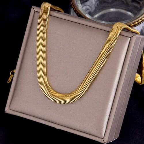 Stainless steel heavy chain necklace New fashion jewelry Punk Hiphop Rock Ornament Trendy Cool Stylish бижутерия цепь на шею