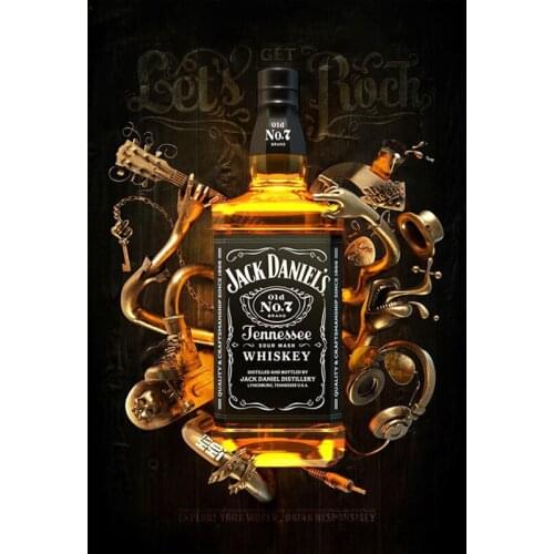 Full Square Round Drill 5D Diy Diamond Painting Cross Stitch Kits liqueur Diamond Embroidery Mosaic Christmas DecorationsZP-3735