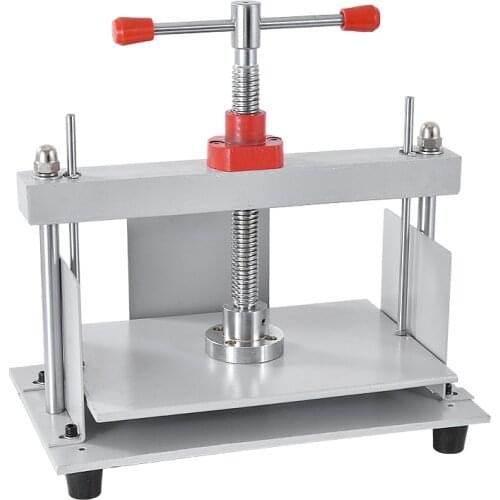 A4 size Manual flat paper press machine for photo books, invoices, checks, booklets, Nipping machine