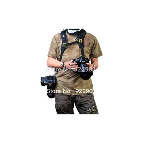 Camera Light & Quick Neck Double Shoulder Belt Strap for canon nikon sony pentax DSLR camera