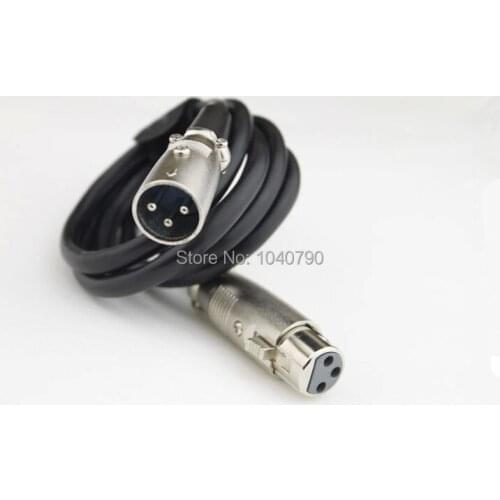 XLR 3Pin Mic Cable Cord Microphone Audio Male to Female Shielded Phone line Tuning decca nong male female 2M 6.5ft