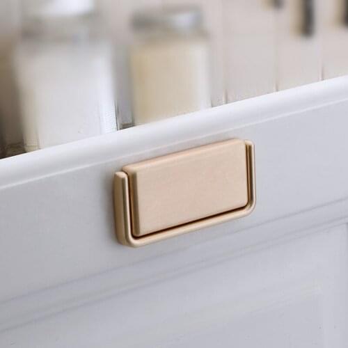 KK&FING European Tiradores Para Armarios Y Cajones Kitchen Cabinet Handles Wardrobe Door Pulls Uchwyty Do Mebli Furniture Handle