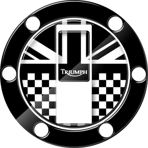 3D Motorcycle Sticker Gas Tank Cap Protector Case for TRIUMPH DAYTONA BONNEVILLE Tiger
