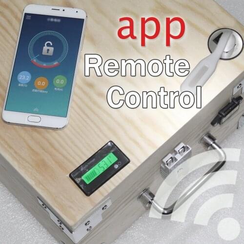 48V 20AH Battery with APP Phone Bluetoot control USB 2.0 Port Electric bicycle Scooter ebike 48V Power Wood Case Remote control