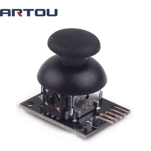 5PCS JoyStick 5Pin Breakout Module Shield For PS2 Joystick Game Controller 2.54mm Pin Two-way Rocker 10K Resistor For Arduino