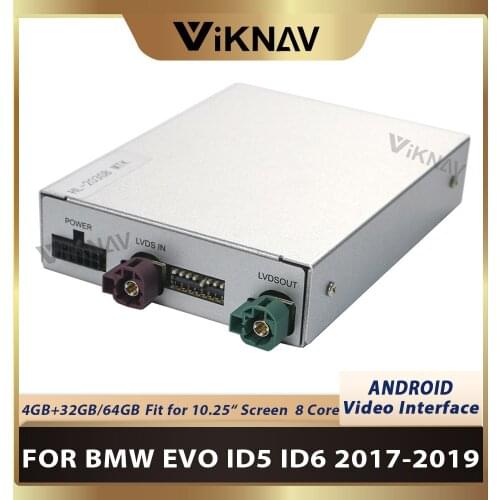 Car DVD Player GPS Navigation For-BMW EVO ID5 ID6 2017-2019 Android Multimedia System Video Interface