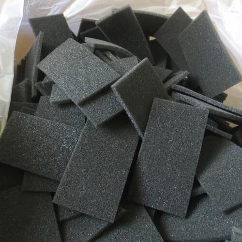 LONG BOX *THIN* FOAM BLOCK INSERT FIT SEGA SATURN / CD / PLAY STATION/ JEWELLERY (Pack of 10,20 50,100)