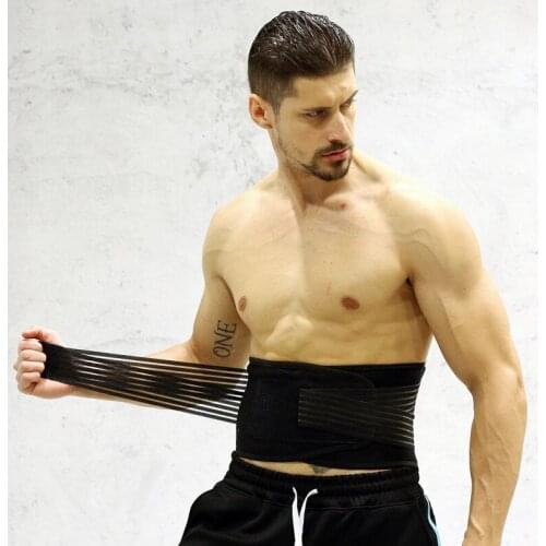 New Men Women Elastic Breathable Lumbar Brace Waist Support Posture Corset Posture Corrector Back Belt Recovery Belts For Waist