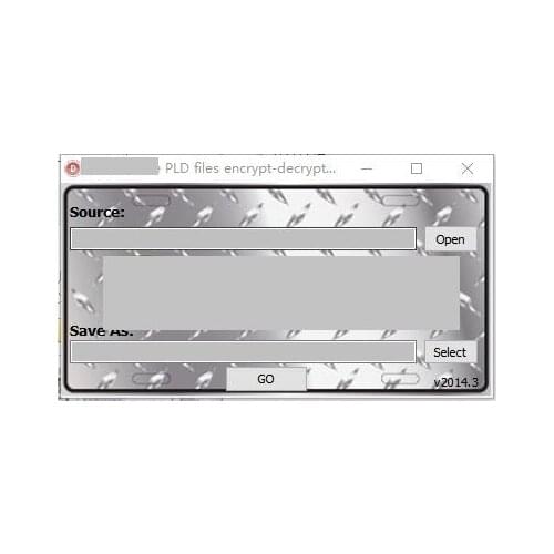 PLD FILE ENCRYPTOR/DECRYPTOR (EDITOR)