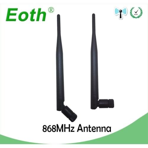 868MHz antenna 915MHZ 5dbi lora Lorawan SMA Male Connector 20pcs GSM Antenna 868 MHz 915 MHz antena gsm white antenne