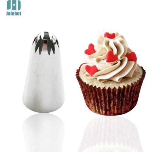 Baking tools 1pc Creative Icing Piping Nozzles Sugarcraft Cake Cupcake Decorating Tool DIY Cake Maker