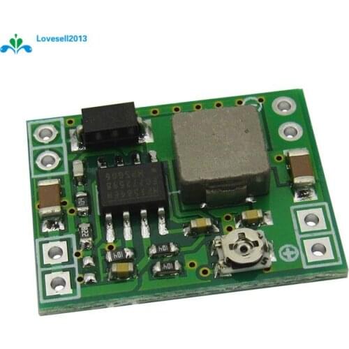 2 PCS Mini DC-DC Step Down Power Supply Module 3A 4.5-28V To 0.8-20V Adjustable Buck Converter for Arduino Replace LM2596