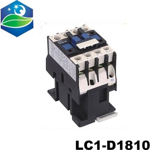 LC1-D1810 Telemechanic Contactor for Electrical Circuit Line 3 Phase 220V 18A 50Hz for AC Motor 690V insulate class