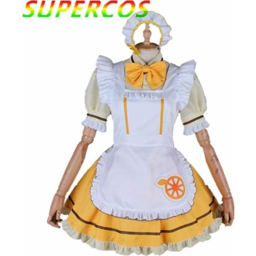 LoveLive Sunshine Aqours Takami Chika Riko Kanan Dia Hanamaru Ohara Watanabe Ruby Coffee Dessert Maid Cosplay Costume Halloween