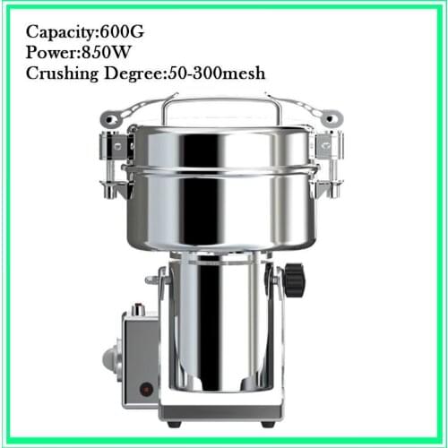 600g Swing Type Full Stainless Steel / Food Grinder / Spices,Bean Grinding Machine 850W/220V Food Crusher Machine