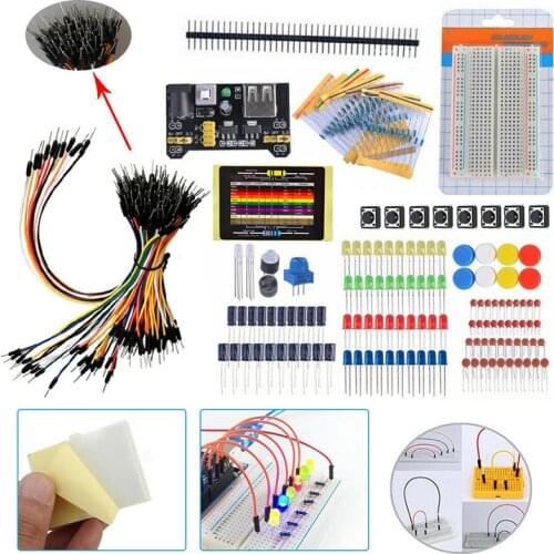 Electronic Components Kit Breadboard Components Projects Resistance Meters Electrical Instruments Components Accessories