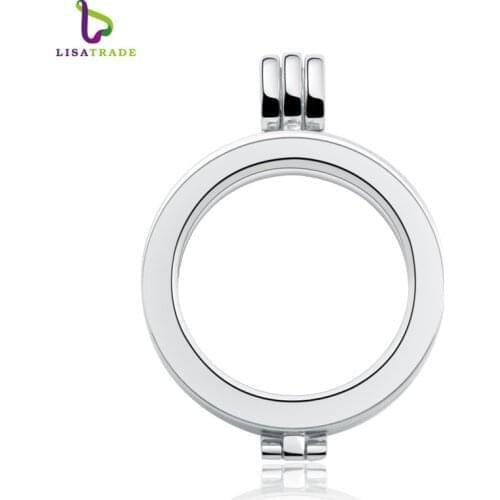 New! 5PCS! Coin holder 35mm My moneda pendant Plain Mi coin frame locket Fit 33mm coin disc AAAA quality MIHL01*5