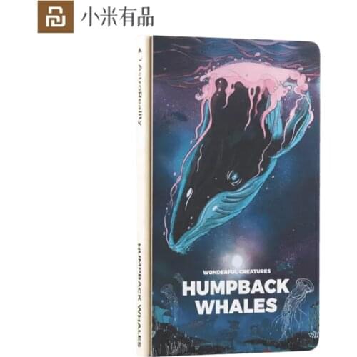 Original Youpin AstroReality AR Ocean Notebook Diary Creative AR Immersion 3mm Cardboard Cover A5 Humpback Whale Novelty Gifts