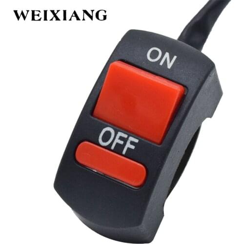 7/8" Motorcycle Handlebar Switches Headlight Fog Light Start Ignition Kill ON OFF Switch For Motorbike Electric bike ATV Dirt