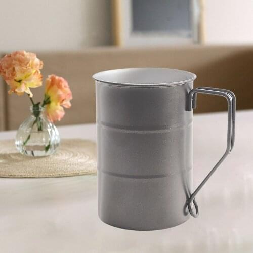 Stainless Steel Beer Mug Anti Scalding Wine Cup 400ML for Restaurant Drinkware Supplies