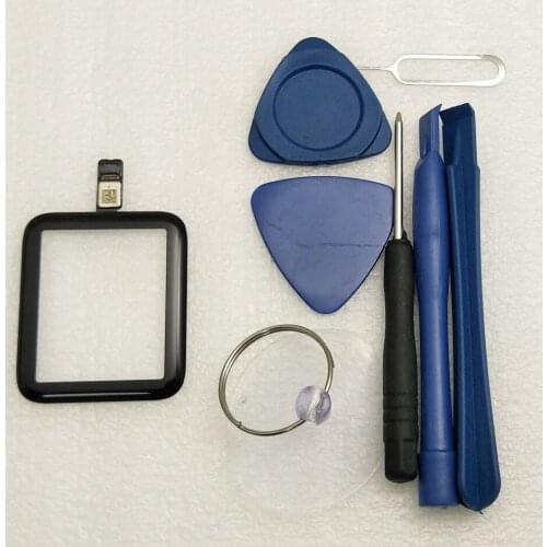 Tested Touch Screen Digitizer Glass Lens For Apple Watch Series 2 3 4 S2 S3 S4 LCD Front Sensor Outer Panel Replacement +OCA +3M