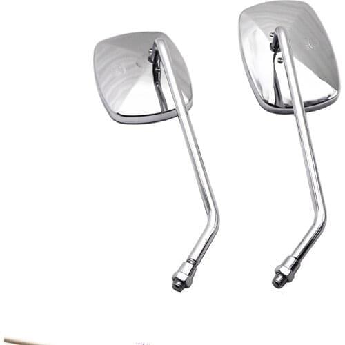 Universal Motorcycle Rear View Mirror Cafe Racer 8 10mm Side Mirror For Suzuki GSR 650 750 Bandit 650 1250 GSX150 B-king V-Strom