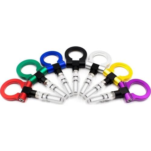 Universal Rear Tow Towing Hook set/ Trailer Ring / TOW HOOK Towing Bars SET for most Japan car Auto