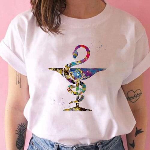 2021 Women T Shirts Casual New Arrival 2021 Cartoon Top Punk Short Sleeve Round Neck Sweat Shirt Femme Youth Style Camiseta