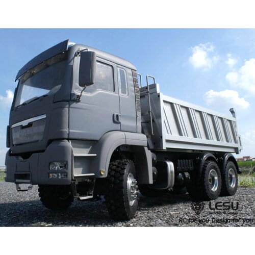 1/14 Dump Truck MAN (TGS) Full Drive 6X6 Hydraulic Dump Truck High Torque Electric Model LS-20130012 RCLESU Tamiya Truck