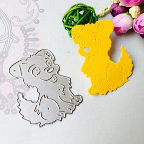 1Pcs Cutting Die Tool DIY Craft & Scrapbooking Carboon Steel Cut Dies Small Dog Shape Cutting Dies New Arrive 2018
