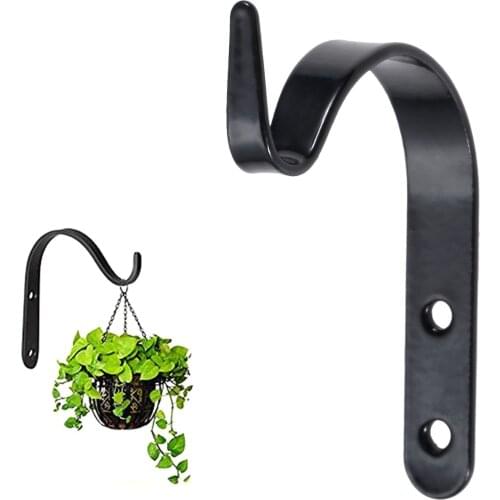 2pcs Cloth Shelf Stand Holder Wall Door Hook Hanger Garden Bathroom Kitchen Wall Light Metal Hanging Furniture Hardware