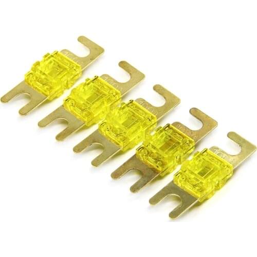 5 Pack MANL ANL Fuse 30A 40A 60A 80A 100A Mini ANL Fuse 5pcs