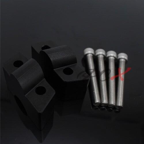 For Kawasaki ER-6N ER6N ER 6N ER-6F ER6F Z650Motorcycle Accessories Increase Height 30mm Adapter CNCHandlebar Bar Riser Adapter