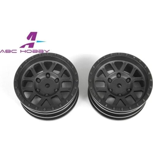 Axial SCX10 II 1.9 Method Mesh Wheels Black EP 4WD 1:10 RC Cars Crawler #AX31415
