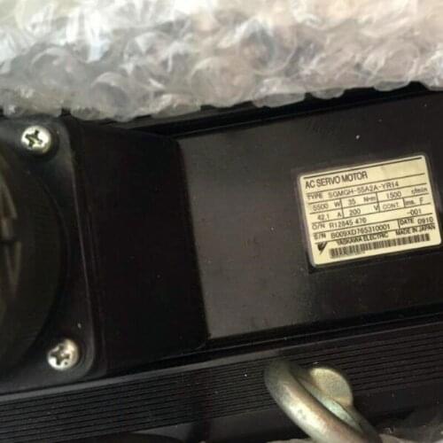 Used Tested Working SGMGH-55A2A-YR14 Robot AC Servo Motor