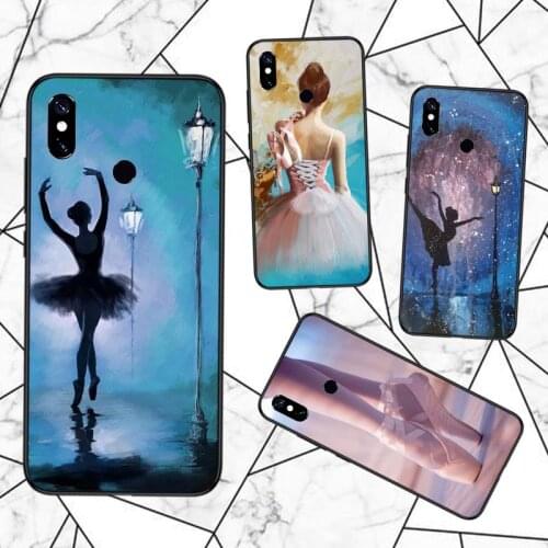 Ballerina Dance Ballet Girl Shoes Phone Case For Xiaomi Redmi 4x 5 plus 6A 7 7A 8 mi8 8lite 9 note 4 5 7 8 pro