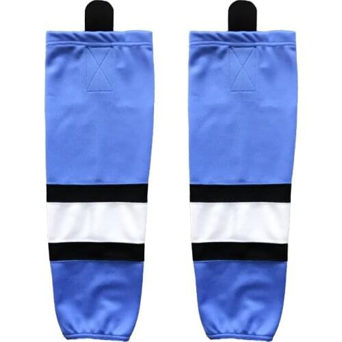 Cool hockey 100% Polyester Ice Hockey sport Socks Cheap Shin Guards For Team XW006 high quality men women