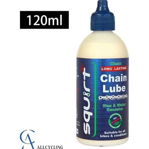120ML Bicycle Chain Waxy Maintenance Oil Squirt MTB Road Bike Waxy Dry Chain Gear Oil Lube Chain Fork Flywheel Bike Accessories