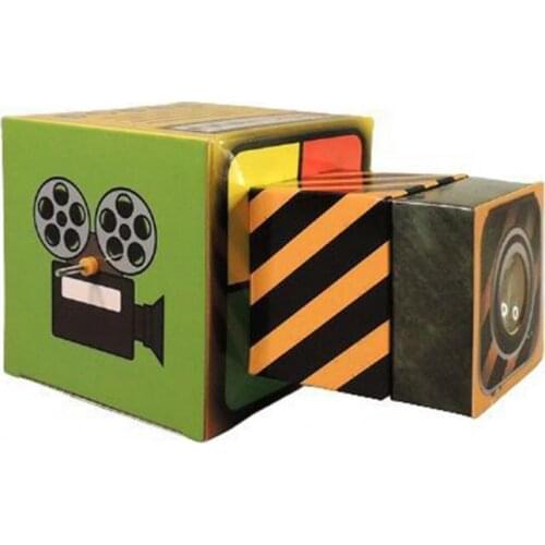 DIY Assembly Model Kit Practical Ability Puzzle Paper Animation Projector Toy Handmade Crafts Education Toy for Kid