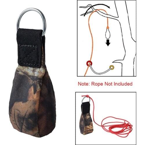 2021 New Throw Weight Safety Rope Sling Bag Outdoor Sports Arborist Tree Rock Climbing Throwing Pouch