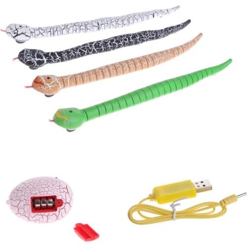 Novelty Remote Control Snake Rattlesnake Animal Trick Terrifying Mischief Toy