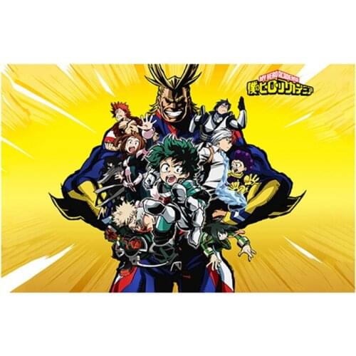 Anime My Hero Academia Posters And Prints Classic Japanese Animation Figure Canvas Painting HD Wall Art Pictures Home Decoration