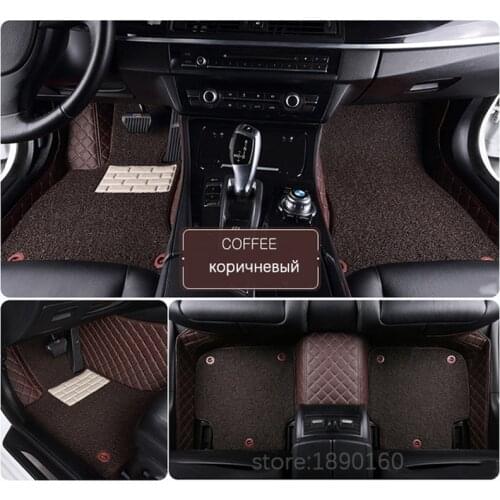 Custom car floor mats for Suzuki Jimny Grand Vitara Kizashi Swift SX4 Wagon R Palette Stingray car-styling Custom auto foot mat